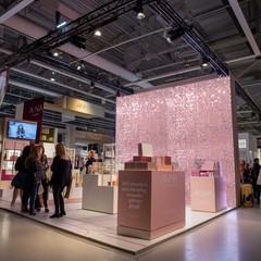 12 Pcs Pink Shimmer Wall Backdrop Panels Square Sequin Party Decoration 3×4 Ft