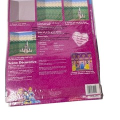 Disney Princess Cinderella & Castle Scene Setters Party Supply Wall Decorations