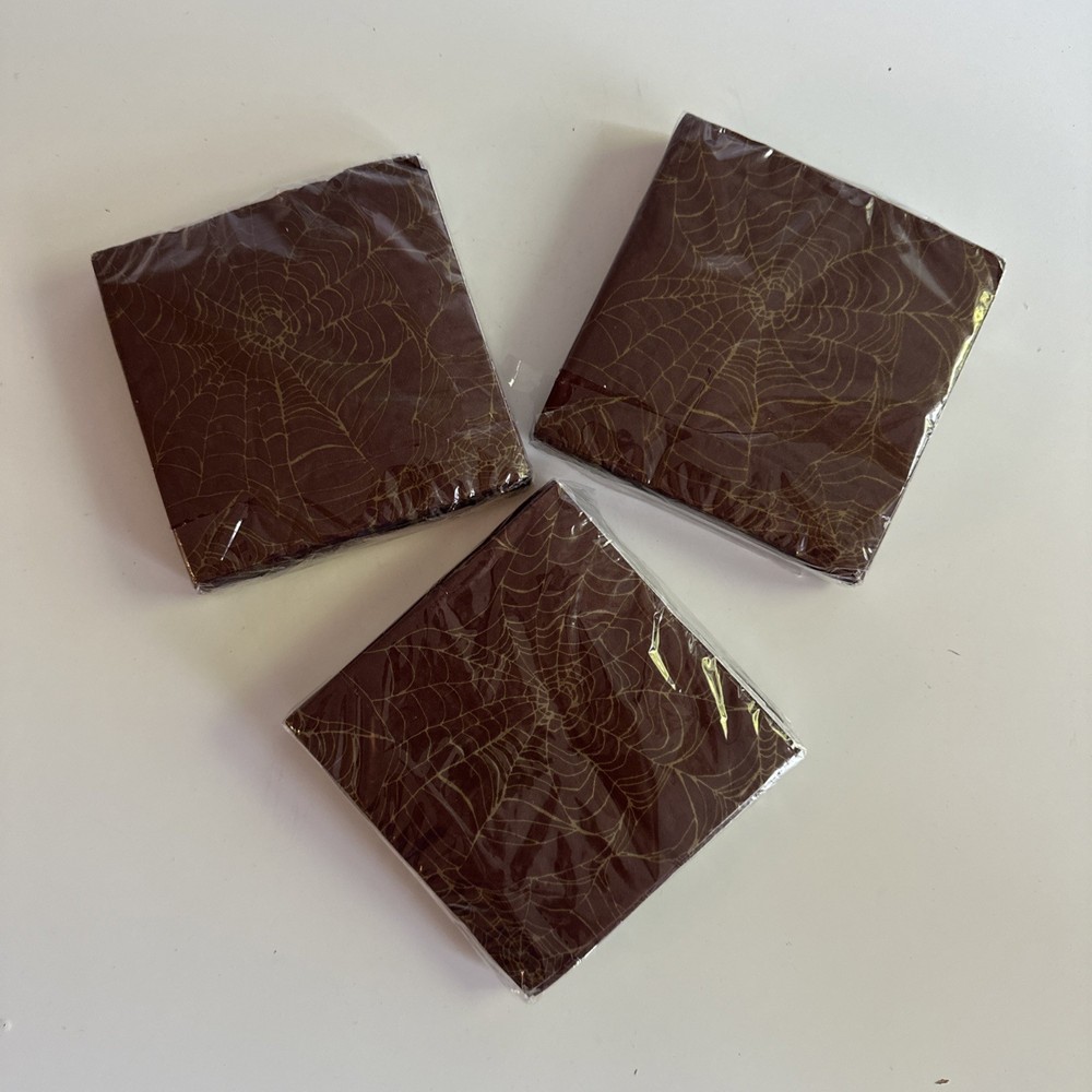 Spider Web Party Napkins 20 Ct X 3 Packs Halloween Party Decor Target Threshold