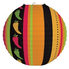Fiesta Grande Chili Pepper Cinco de Mayo Theme Party Decoration Hanging Lantern