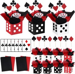 8 Sets Casino Party Decorations Themed Table Centerpieces Casino Table Party …