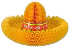 Beistle Fiesta Centerpiece Multicolor Standard Functional Dress Up Party Set