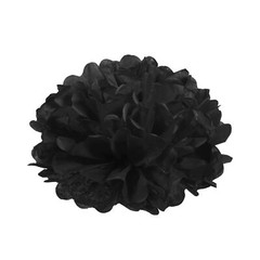 Black Tissue Pom Poms 10 Pack 4 Inches Wedding Birthday Party Decoration