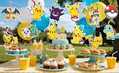 Pokemon Party Decoration Birthday Supplies Pokemon Hanging Swirls Spiral Set