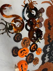 Halloween Party Decoration Supplies for Bags Wall Hangers Pencils Banner