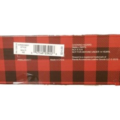 Boxed 10pc Lumberjack Photo Booth Props Set Red Black Party Supplies NEW