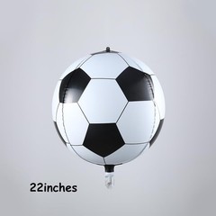 144PCS Dark Green Black White Balloon Garland Arch Kit with 22inch 4D Soccer …