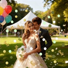 Greenery Baby Shower Confetti Scatter Light Olive Green White Gold 200 PCS