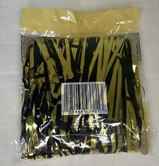 Black and Gold Table Skirt Disposable Tassel Graduation 17×25 feet