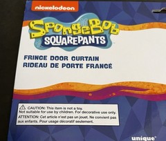SpongeBob Party Decor (Table Decor Kit, Fringe Door, Decor Kit, Napkins) New