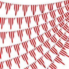328ft 200 Pcs Carnival Circus Party Decorations Supplies, Red and White Strip…