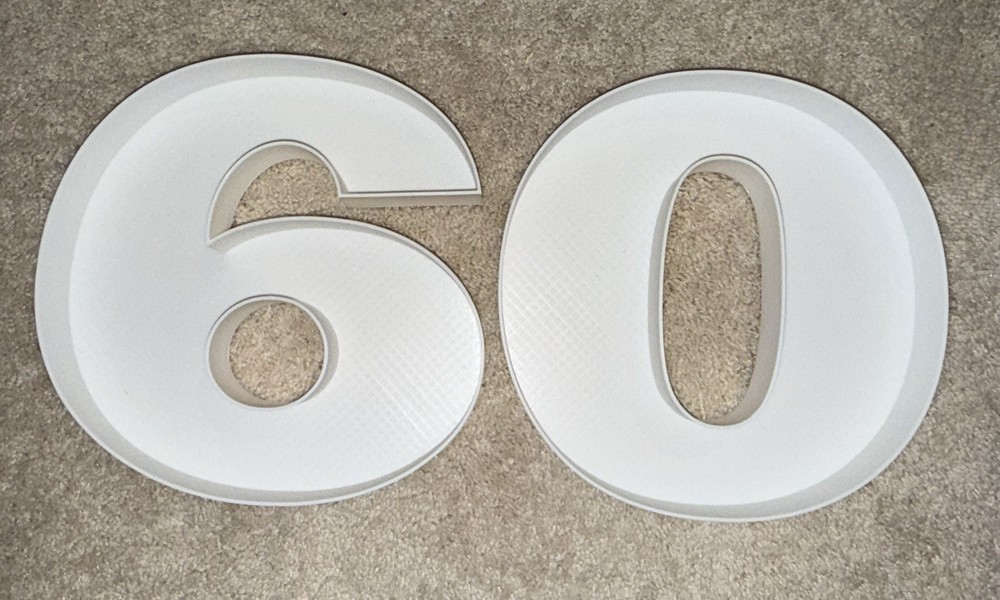 White Plastic 10” Number Charcuterie Box Reusable Fillable Number Trays