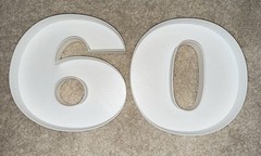 White Plastic 10” Number Charcuterie Box Reusable Fillable Number Trays