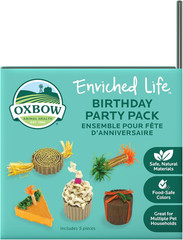 Enriched Life Birthday Party Pack, Rabbit & Guinea Pig Toys, Enrichment Pack for