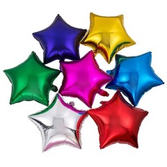 50pcs/lot Star Shape Foil Mylar Helium Ballon 18″ Balloon Birthday Party