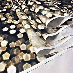 Photography Backdrop Gold & Black Bokeh Abstract Background 8x6ft – 8x6ft