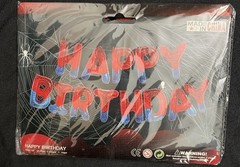 Spiderman Happy Birthday Party Superhero Banner Celebration Kit Kids NEW