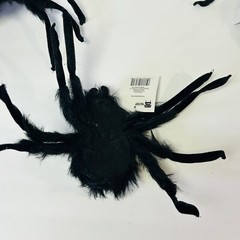 Spider Halloween Table Top Decor Plush Spooky Scary Fun Bendable Limbs 3 Pack