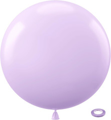 Pastel Purple Latex Party Balloons – 8 Pack 36 Inch Large Thick Lavender Light P