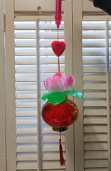 Chinese Musical Lotus Lantern & Fun Snaps Light Up Tassel Lamp New Year Decor