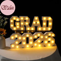 2026 Graduation Decorations- Light up Letters «GRAD 2026» Class of 2026 Graduati