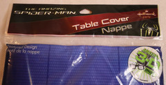 THE AMAZING SPIDER-MAN 3D POSTER TABLE COVER HALLMARK PARTY DECOR NEW RARE
