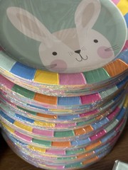 Buffet Dessert NEW Table Easter Paper Plates Napkins Party Supplies HUGE LOT bag