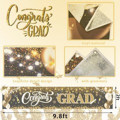 2026 Graduation DecorationsCongrats Grad Yard Sign Banner Decoration for Clas…