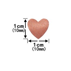 60g Rose Gold Heart Table Confetti Foil Metallic Shaped Glitter Valentines Day