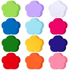 360 Pcs Spring Cutouts Paper 3.9 Inch Assorted Color Die Cuts for DIY Craft P…
