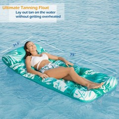 Jasonwell Inflatable Pool Float Adult – Pool Floaties Lounger Floats Floating…