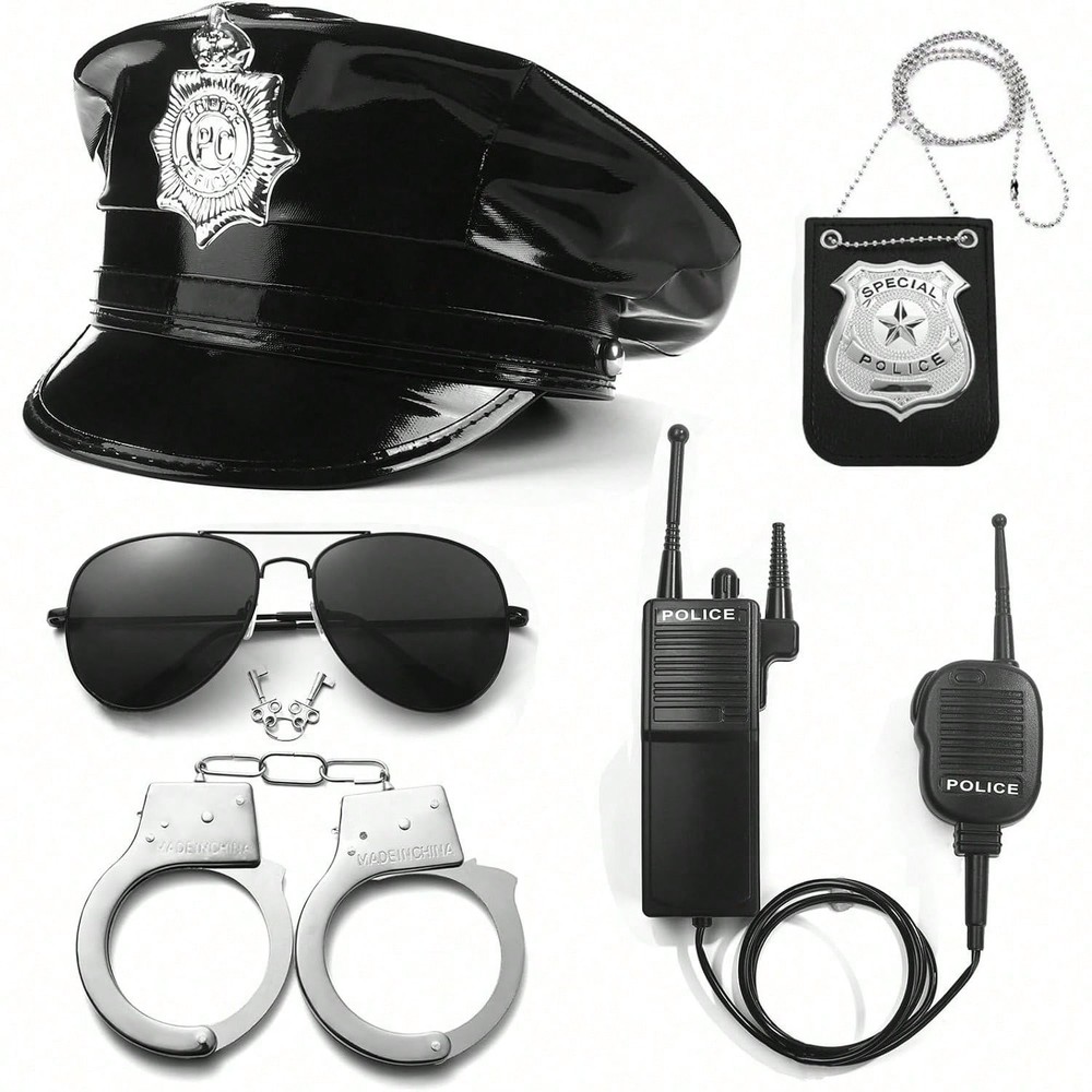 Costume Accessories, Adjustable Cop Hat for Adult Woman Theater Dress Up,