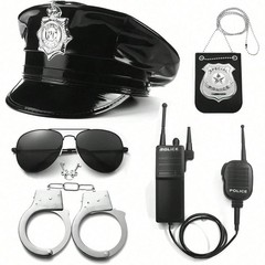 Costume Accessories, Adjustable Cop Hat for Adult Woman Theater Dress Up,