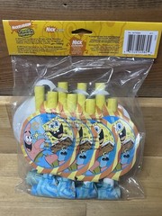 Two Packs 2004 Nickelodeon SpongeBob SquarePants Medallion Blow-outs 16 Total #2