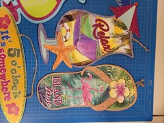 Tropical Summer Party Decorations Tiki Bar Beach Luau Pineapple Surfboard Decor