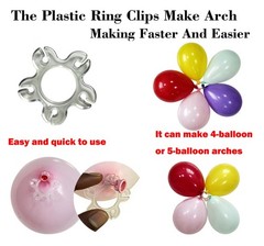 LANGXUN 12ft White Table Balloon Arch Kit, Balloon Arch Stand Frame for Birth…