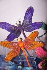 9 Dragonfly Nylon Mesh Decorations Hanging Décor Girl Bedroom Baby Nursery