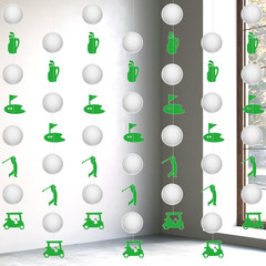 Golf Party Decorations 7 Pcs Golf Themed Cart Hanging Decorations for Sports Bir