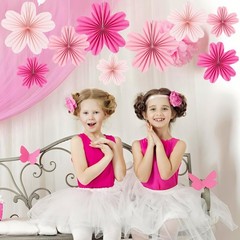 Paper Fans Party Decorations Paper Flowers Decorations for Wall Classroom Flo…