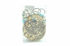 Wood key chain baptism first communion, Recuerdos de Bautizo y 1ra communion