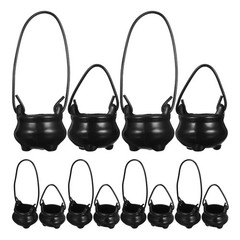 12 Pcs Dollhouse Miniatures Kitchen Accessories Cauldrons for Food