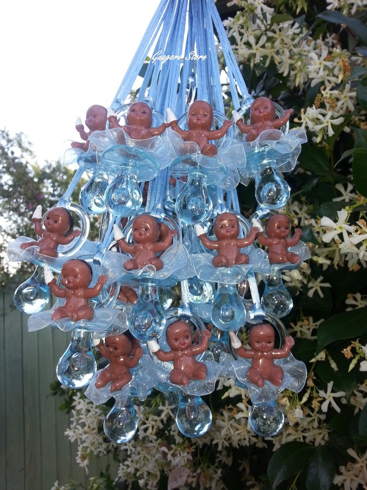 Pacifier Necklaces African American Baby Shower Game Favors Prizes U-Pick Colors