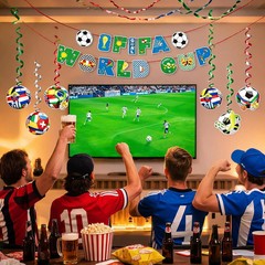 2026 World Cup Party Decorations, Soccer Birthday Party Decorations with World C