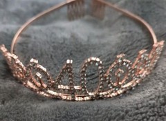 Rose Gold 40 Birthday Tiara!