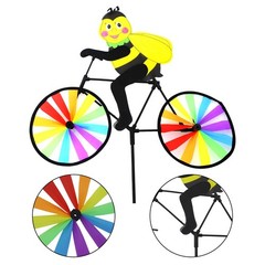Plastic+Cloth for material Vibrant Colors 50x90cm Size Includes 1 Windmill