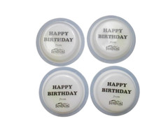 Happy Birthday Glow in the Dark 3″ Adhesive Light Badge