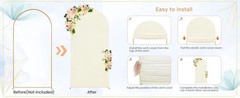 Happy Boss Baby Arch Backdrop Cover Background Birthday Party Decor Background