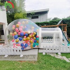13FT Inflatable Bubble House Balloon Dome Bubble Tent Outdoor For Birthday Party