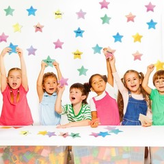 108 PCS 3.5 Inch Star Cutouts Paper Bulletin Board Decoration Teacher DIY