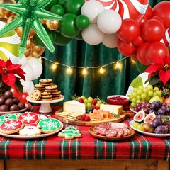 Christmas Party Decorations, 127Pcs Christmas Balloon Garland Arch Kit with F…